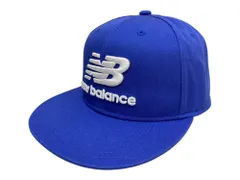 NEW BALANCE (ニューバランス) ゴルフ キャップ メンズ ロゴフラットキャップ 帽子 FR ブルー メンズ/091のサムネイル