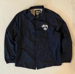 old stussy 名作 サーフマンコーチジャケットオールドステューシー00s