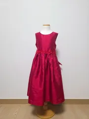キッズ) KAJIN レディース 女の子用 レッド 花 装飾 ONE PIECE 120