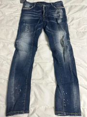 DSQUARED2 ディースク デニム 44 ペイント加工 - メルカリ