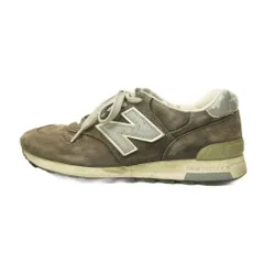 NB M1400NV USA製24cmスエード茶ヴィンテージ風 ぶんちょ New Balance ☆ made in USA M1400CM マッシュルーム (New Balance
