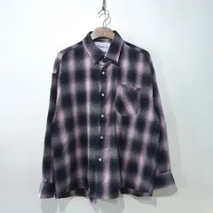 FW新作) 企画 CHECK シャツ 10color