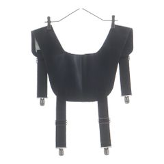 AD2020 BLACK COMME des GARCONS サスペンダーベスト - メルカリ