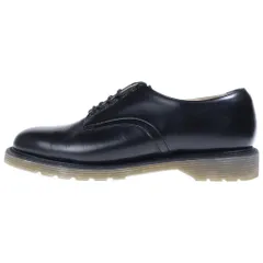 foot the coacher (フットザコーチャー) プレーントゥー レースアップ レザードレスシューズ ブラック 2034001のサムネイル