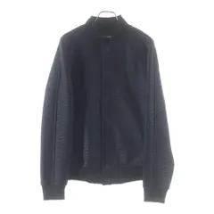 EMPORIO ARMANI (エンポリオアルマーニ) ボンバージャケット ジャケット ブラック コットン M M1B01J M16VJのサムネイル
