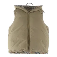 BURBERRY (バーバリー) リバーシブル パデットベスト ベージュ 140 8092537