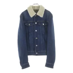 Dior HOMME (ディオールオム) ボア デニム トラッカージャケット インディゴ 863C414K081Xのサムネイル