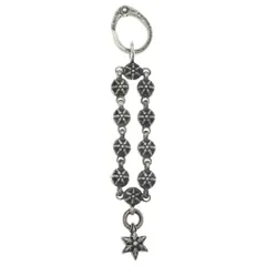 CHROME HEARTS (クロムハーツ) STAR BALL CHARM スターボール チャーム キーホルダーシルバーのサムネイル
