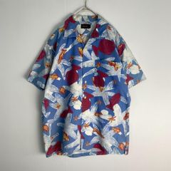 45R ギマ アロハシャツ オープンカラーシャツ 半袖 3 ホワイト - メルカリ