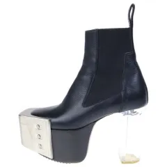 Rick Owens (リックオウエンス) 21SS BEBEL KISS BOOT ベベル グリルキスブーツ レディース ブラック/シルバーのサムネイル