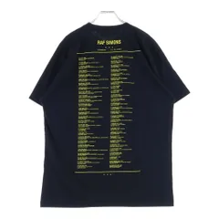 RAF SIMONS (ラフシモンズ) 23SS プリントワークス ツアー Tシャツ 半袖 クルーネック カットソー ブラック 231-M104A-19007-0099-1のサムネイル