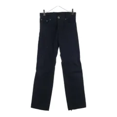CHROME HEARTS (クロムハーツ) OLD FLEURKNEE DNM PANTS オールド フレアニー 裾ダガージップ デニムパンツ ブラックのサムネイル