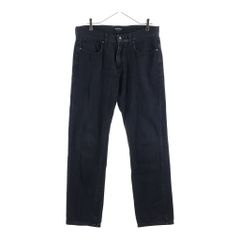 美品/M】ジョルジオアルマーニ デニムパンツ ストレッチ 黒 ブラック系 