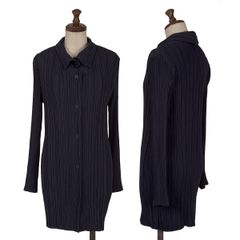 ISSEY MIYAKE イッセイミヤケ プリーツジャケット 20AW 黒 - メルカリ