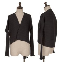 pleats please】カーディガン黒 size4 - メルカリ