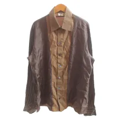 ジャンポールゴルチエ オム Jean Paul GAULTIER HOMME シャツ 48 茶色