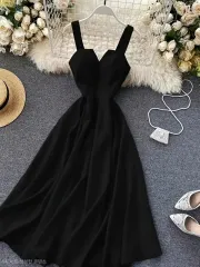 洗練ブラック ロング 商品 新品