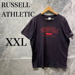031【希少デザイン】ラッセル RUSSELL USA ポロシャツ L ブラック 