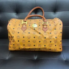 (s) MCM エムシーエム ボストン バック ヴィセトス柄 コニャック/7175のサムネイル