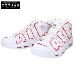 NIKE ナイキ 921948-102 AIR MORE UPTEMPO WHITE/VARSITY RED 26