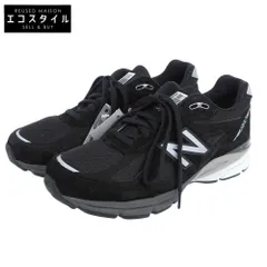 NEW BALANCE ニューバランス 未使用 990 V4 ローカット スニーカー シューズ メンズ ブラック 26cm USA製 U990BL4 8(US)