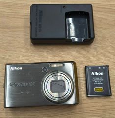 動作確認済】NIKON COOLPIX S520 SDカード 充電器付き - メルカリ