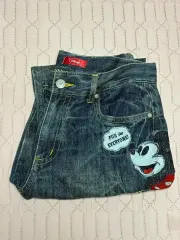 ディズニー ミッキーマウス ヴィンテージ デニムパンツ