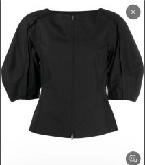 定価11万 25SS 近年モデル フィリップリム レース ブラウス ブラック 黒 定価11万 25SS 近年モデル フィリップリム レース ブラウス ブラック