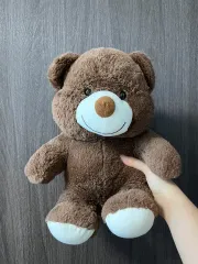 茶色クマぬいぐるみ