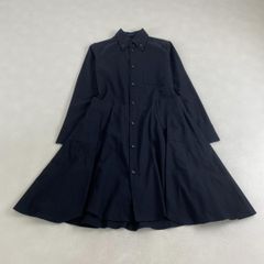 Y's ワイズ 燕尾 変形 Aライン ロング シャツワンピース ヨウジ
