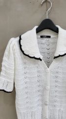 Bibiy 襟付き ニット EMILIA COLLAR KNIT - メルカリ