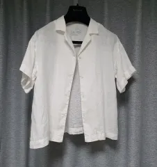 無印良品 正規品 リネン100% レディース 半袖 シャツ ブラウス xs s m も可能