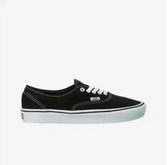 VANS コンフィクッシュ アセンティック ブラック トゥルー 白のサムネイル