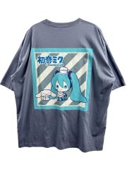 シナモロール くすみブルー ゆるTシャツ M タグ付き - メルカリ