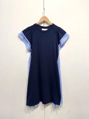 MARNI kids マルニ キッズ / ラッフルヘムワンピース ネイビー - メルカリ