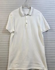 TFW49 ポロシャツ GOLF 日本製 後ろポケット 襟裏迷彩 ホワイト系