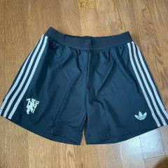 90s 英製 万国タグ アディダス サッカーゲームパンツ L スペイン代表 