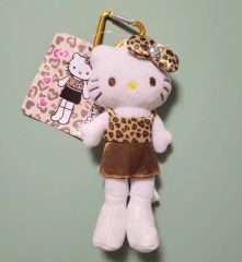 サンリオ マスコットチャーム（ハローキティ）ヒョウ柄 アベイル