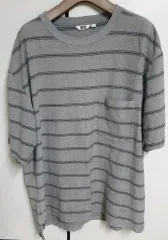 ユニクロ U ルメール ストライプ Tシャツ XLのサムネイル