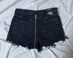 お値下げ】Alexander Wang カットオフエッジ デニムショートパンツ