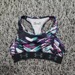 レディース M UNDER ARMOUR アンダーアーマー スポーツブラ ブラトップ (状態良し) 082207