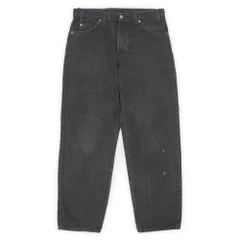 リーバイス Levi's 90s 90年代 553-1759 ブラックデニムパンツ ジーンズ MADE IN USA アメリカ製 珍品 550 560 バギー ヴィンテージ 古着 メンズ ズボン・パンツ 黒 W34 L29【中古】