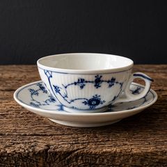 ロイヤルコペンハーゲン ブルーフルーテッド フルレース 豆皿 小皿 XL