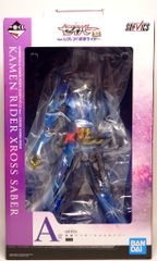 BANDAI SPIRITS 이치 반 쿠지 가면 라이더 세이버 NO.03 feat. 레전드 가면 라이더 A상 SOFVICS 가면 라이더 크로스 세이버