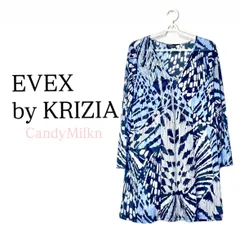 EVEX by KRIZIA♡大きいサイズ46♡総柄チュニック丈トップス♡のサムネイル