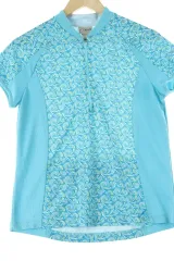 W(F) ブランド ヴィンテージ Tシャツ L.L.Bean ハーフジップ -14105