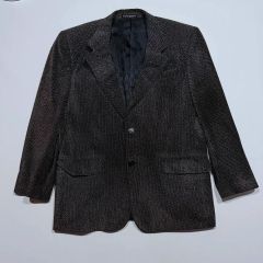 イブサンローラン ビンテージ リバーシブルジャケット 刺繍ロゴ - メルカリ