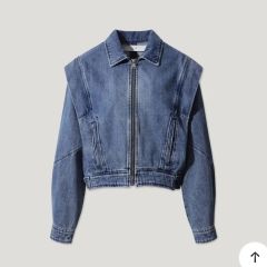 Bibiy. CREAM DENIM JACKET デニムジャケット - メルカリ