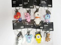 BT21 TATA COOKY CHIMMY SHOOKY バッグチャーム ゴム BT21 TATA COOKY CHIMMY SHOOKY バッグチャーム ゴム BT21 TATA COOKY