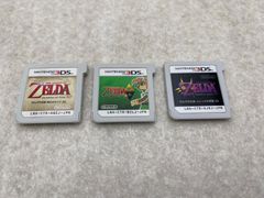 【箱・説明書付き】 ゼルダの伝説　3DSソフト　3点セット②　動作確認済み 箱・説明書付き】 ゼルダの伝説 3DSソフト 2点セット 動作確認済み